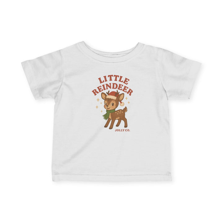 Little Reindeer Baby Short Sleeve Tee - Jolly Co Creations