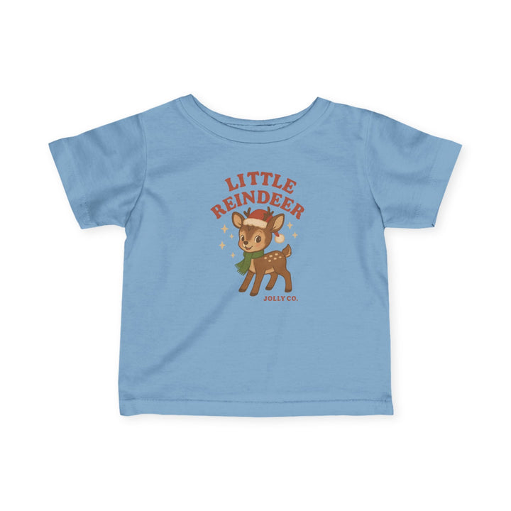 Little Reindeer Baby Short Sleeve Tee - Jolly Co Creations