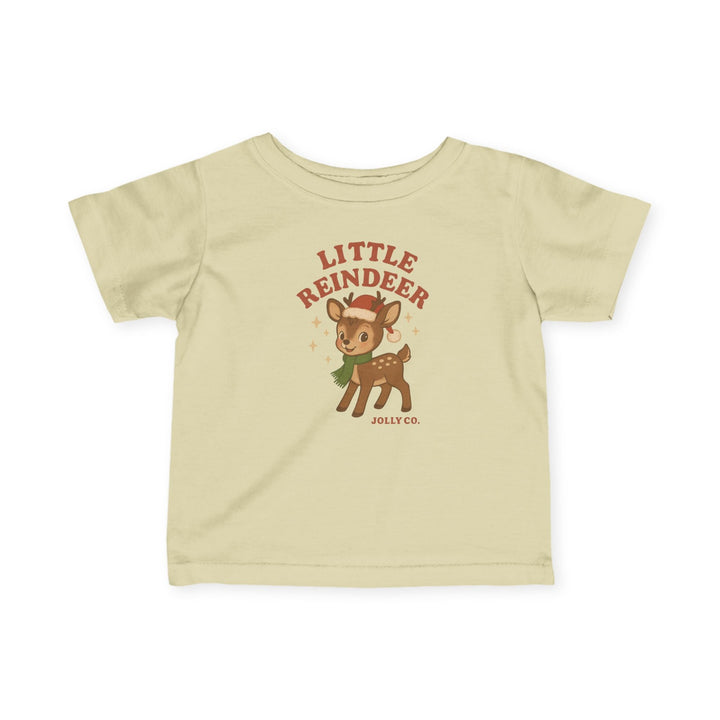 Little Reindeer Baby Short Sleeve Tee - Jolly Co Creations