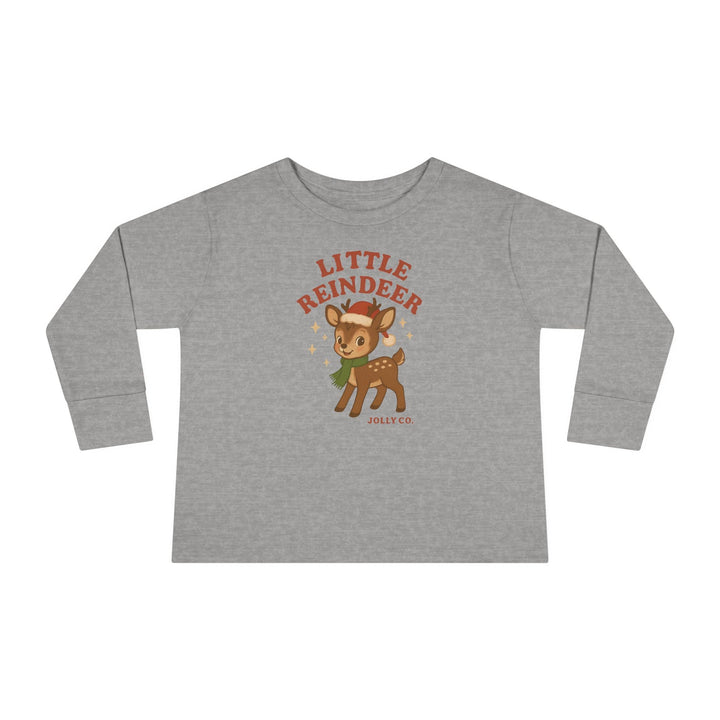 Little Reindeer Toddler Long Sleeve Tee - Jolly Co Creations