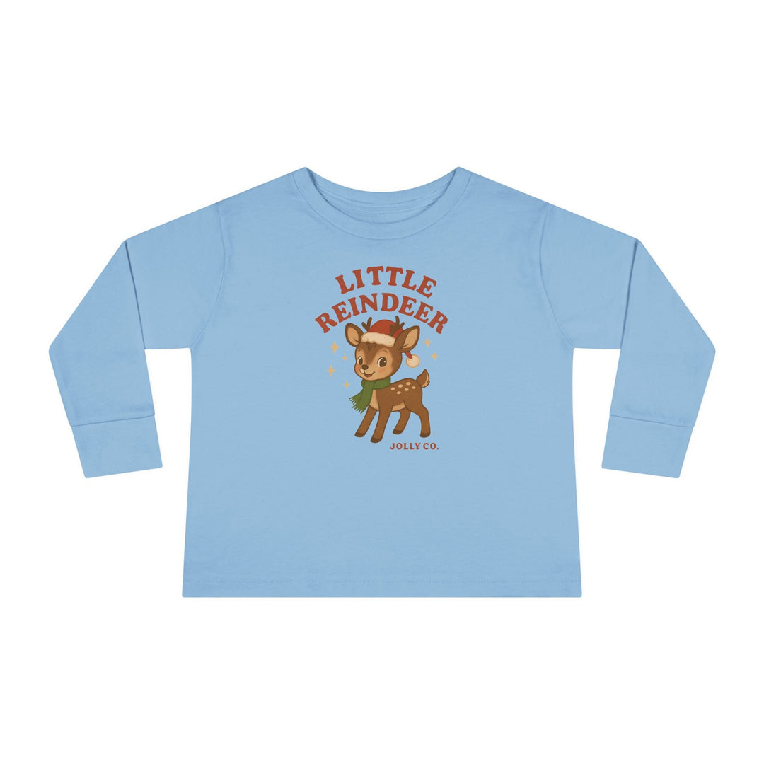 Little Reindeer Toddler Long Sleeve Tee - Jolly Co Creations