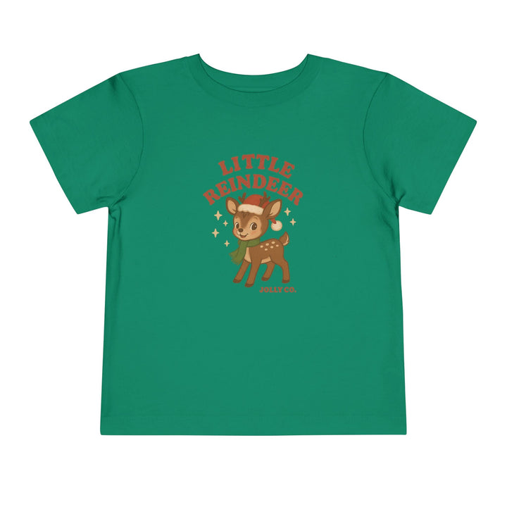 Little Reindeer Toddler Short Sleeve Tee - Jolly Co Creations