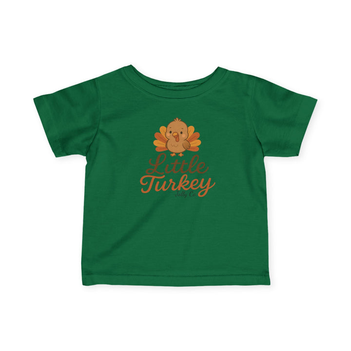 Little Turkey Baby Short Sleeve Tee - Jolly Co Creations