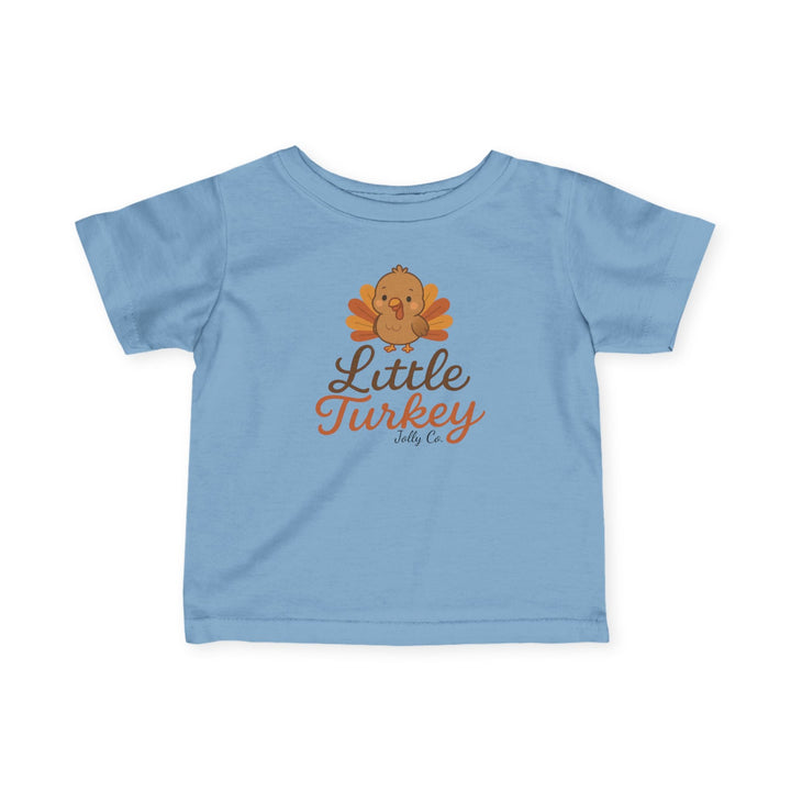Little Turkey Baby Short Sleeve Tee - Jolly Co Creations