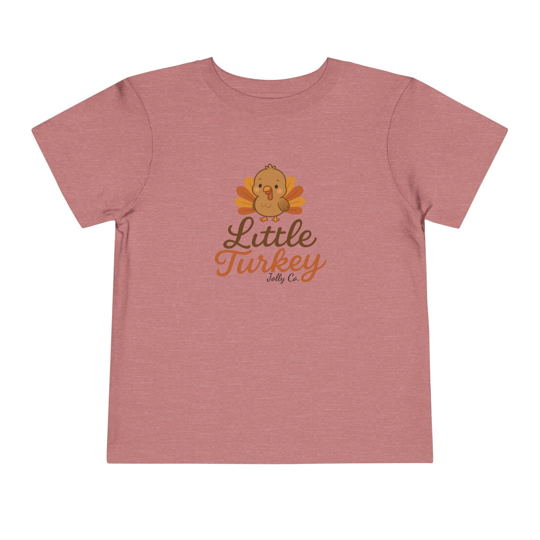 Little Turkey Toddler Short Sleeve Tee - Jolly Co Creations