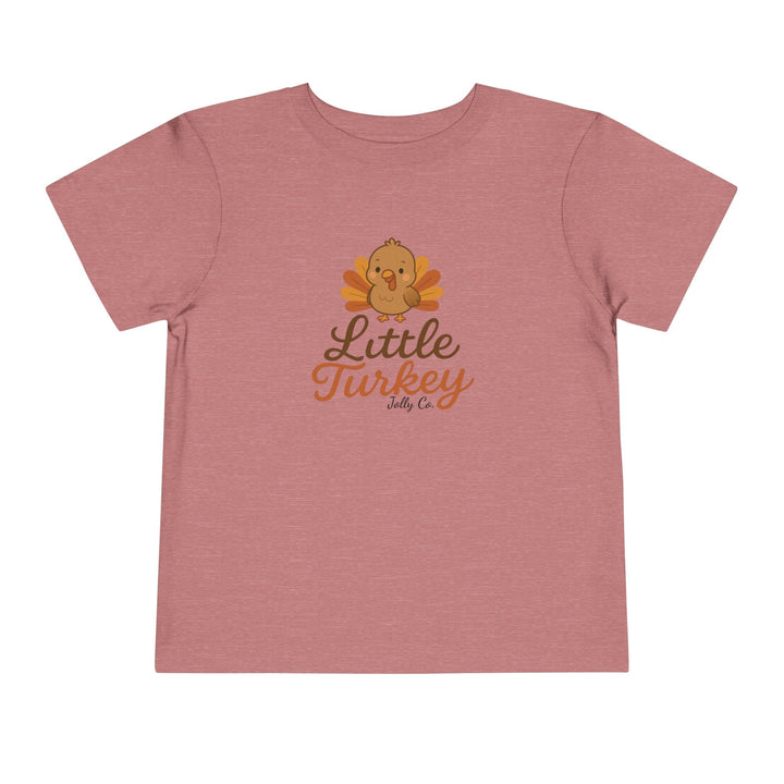 Little Turkey Toddler Short Sleeve Tee - Jolly Co Creations