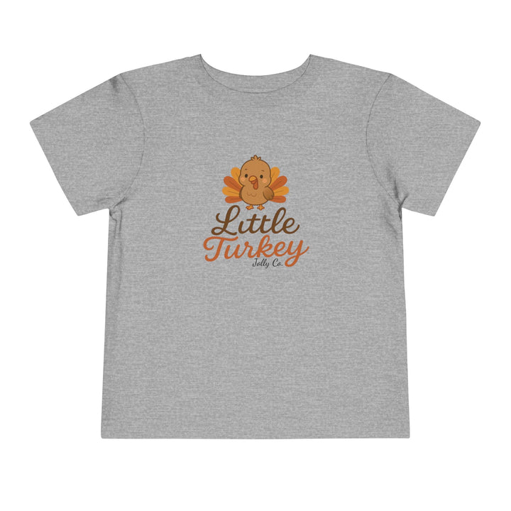 Little Turkey Toddler Short Sleeve Tee - Jolly Co Creations