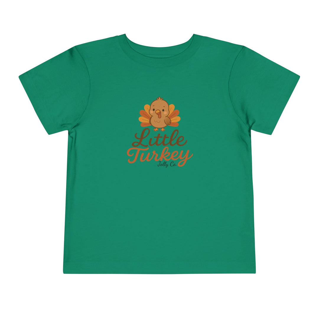 Little Turkey Toddler Short Sleeve Tee - Jolly Co Creations