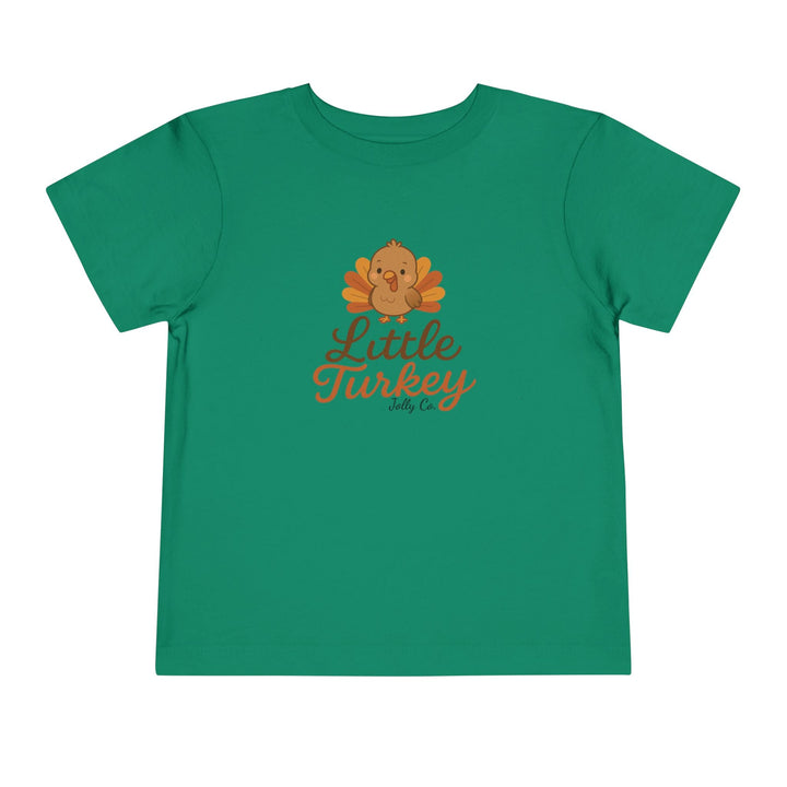 Little Turkey Toddler Short Sleeve Tee - Jolly Co Creations