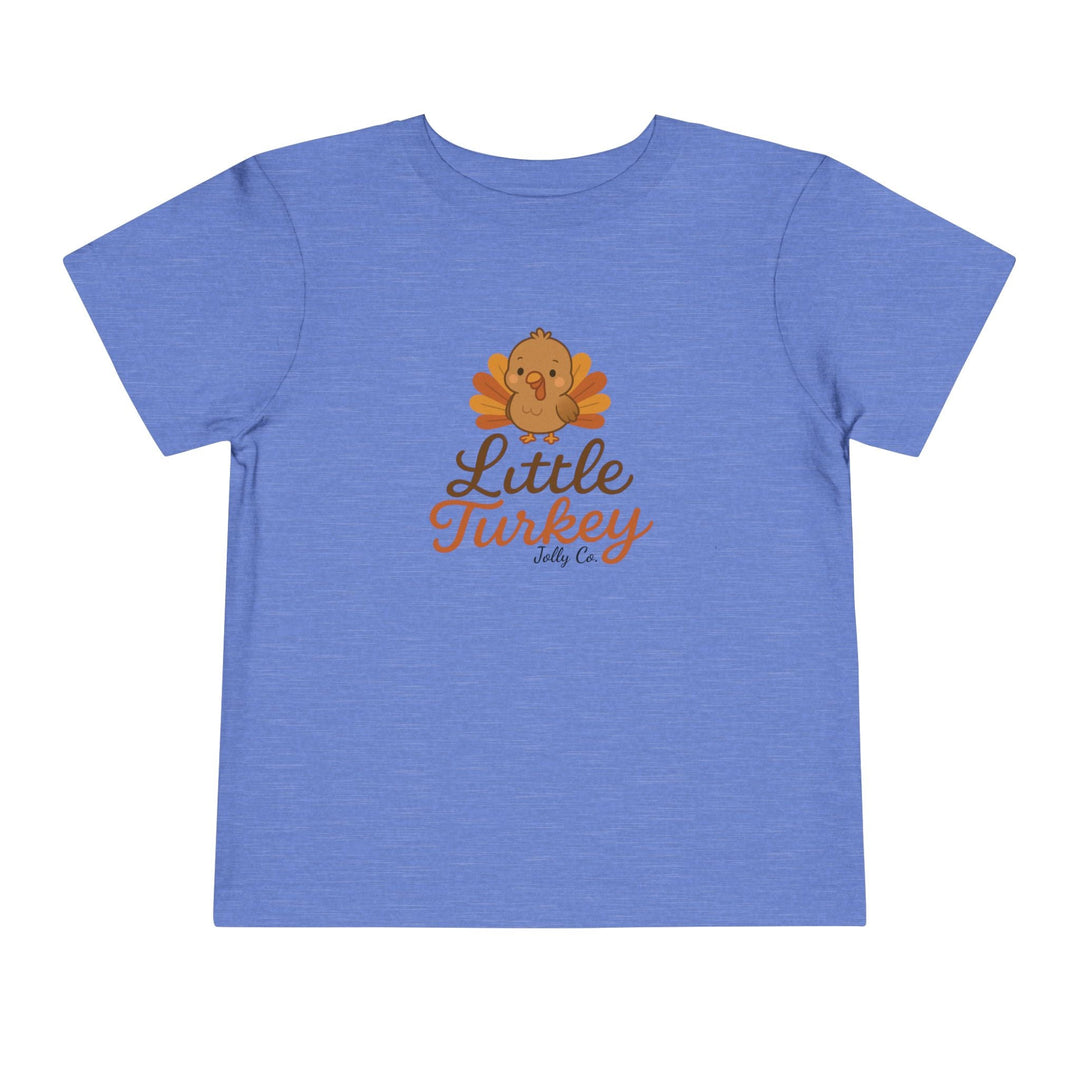Little Turkey Toddler Short Sleeve Tee - Jolly Co Creations