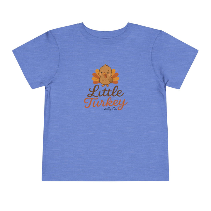 Little Turkey Toddler Short Sleeve Tee - Jolly Co Creations