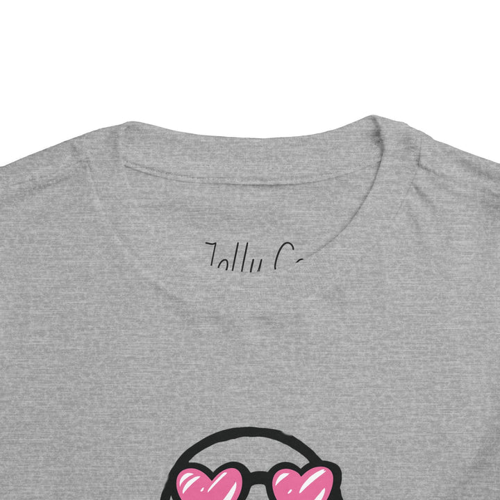 Love Emoji Toddler Short Sleeve Tee - Jolly Co Creations