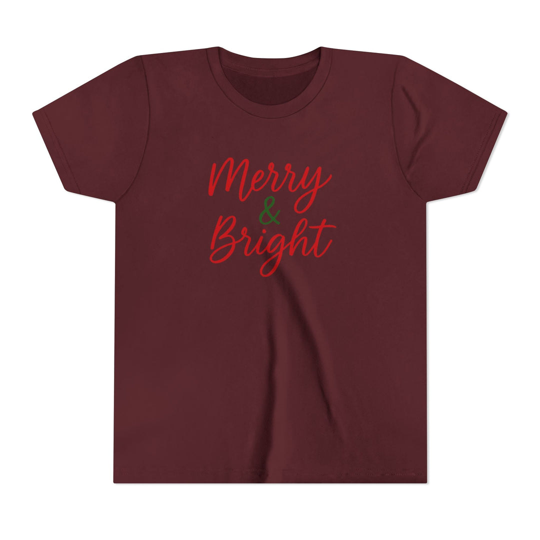Merry & Bright Kids Short Sleeve Tee - Jolly Co Creations