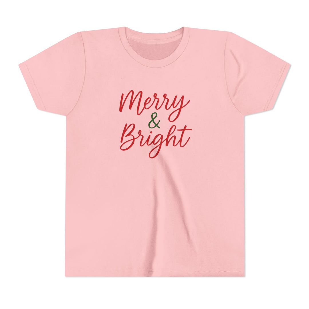 Merry & Bright Kids Short Sleeve Tee - Jolly Co Creations