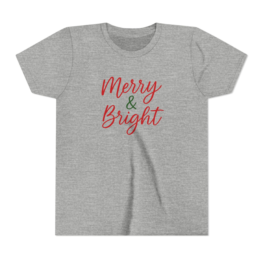 Merry & Bright Kids Short Sleeve Tee - Jolly Co Creations