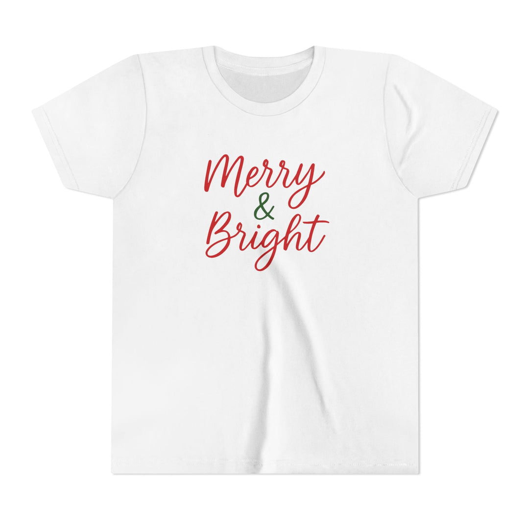 Merry & Bright Kids Short Sleeve Tee - Jolly Co Creations