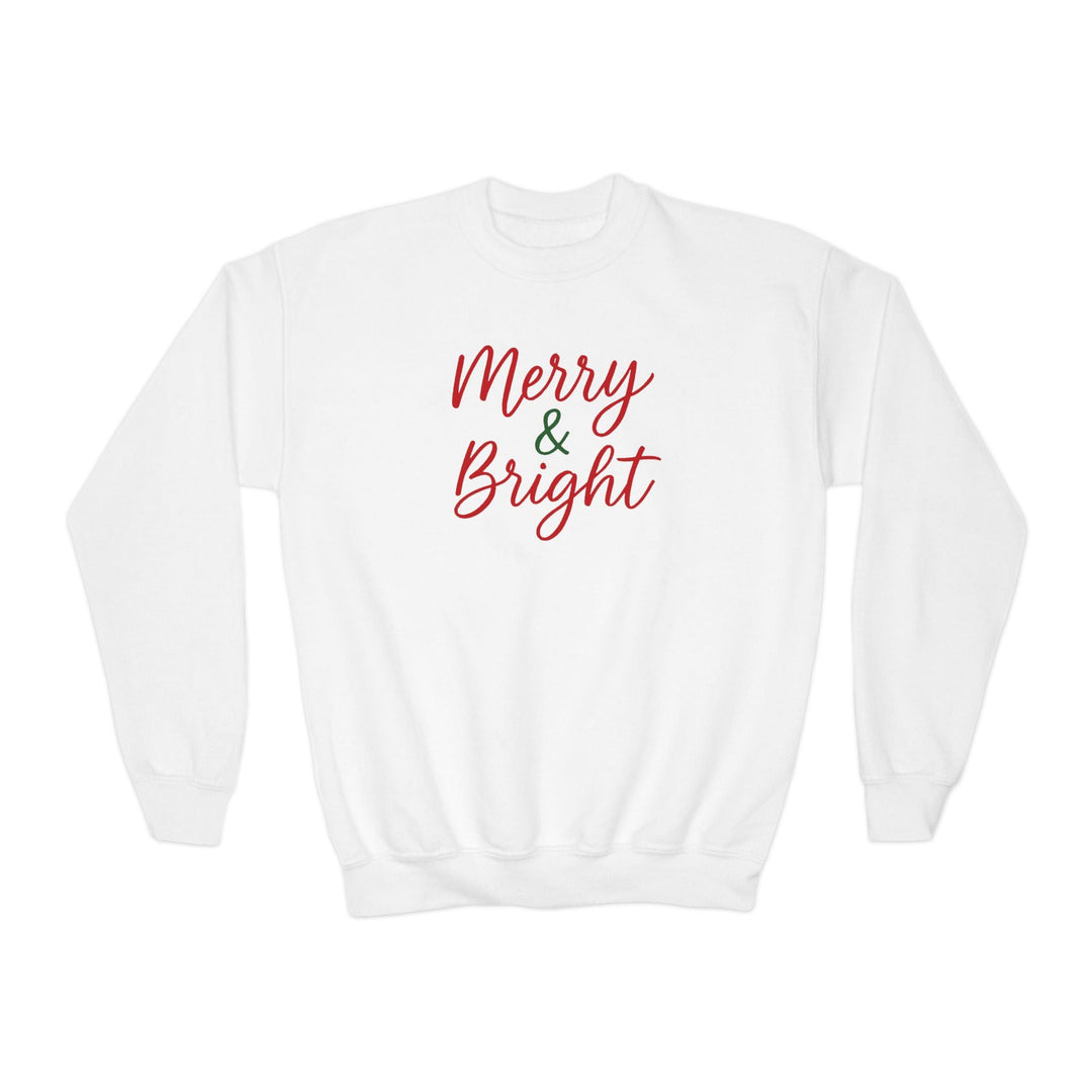 Merry & Bright Kids Sweatshirt - Jolly Co Creations