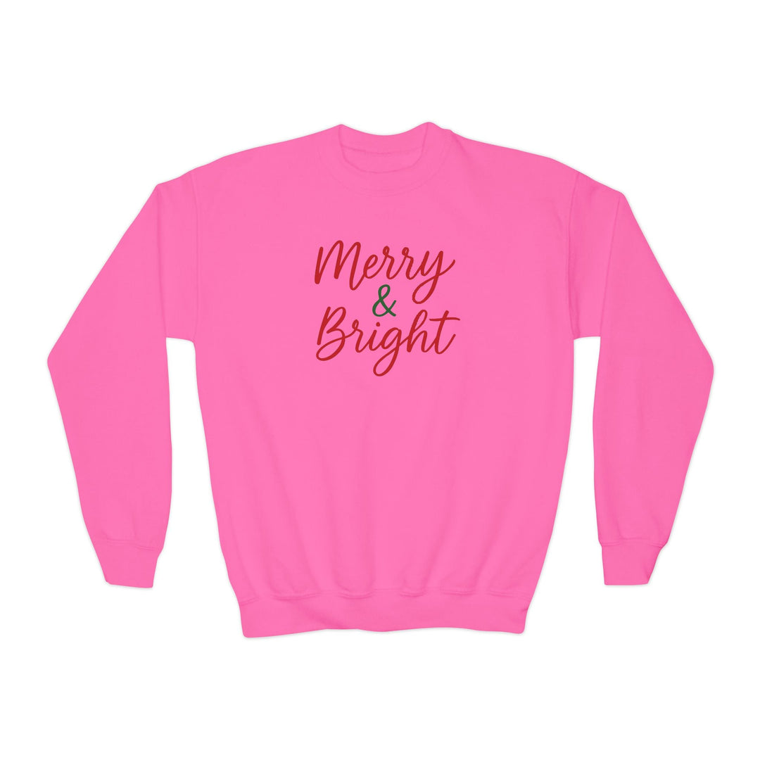 Merry & Bright Kids Sweatshirt - Jolly Co Creations