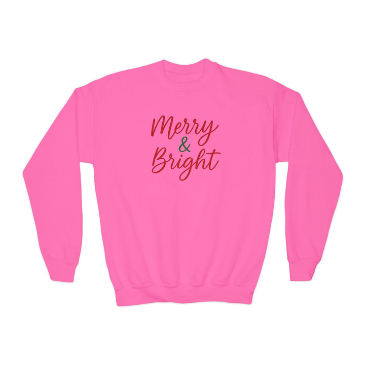 Merry & Bright Kids Sweatshirt - Jolly Co Creations