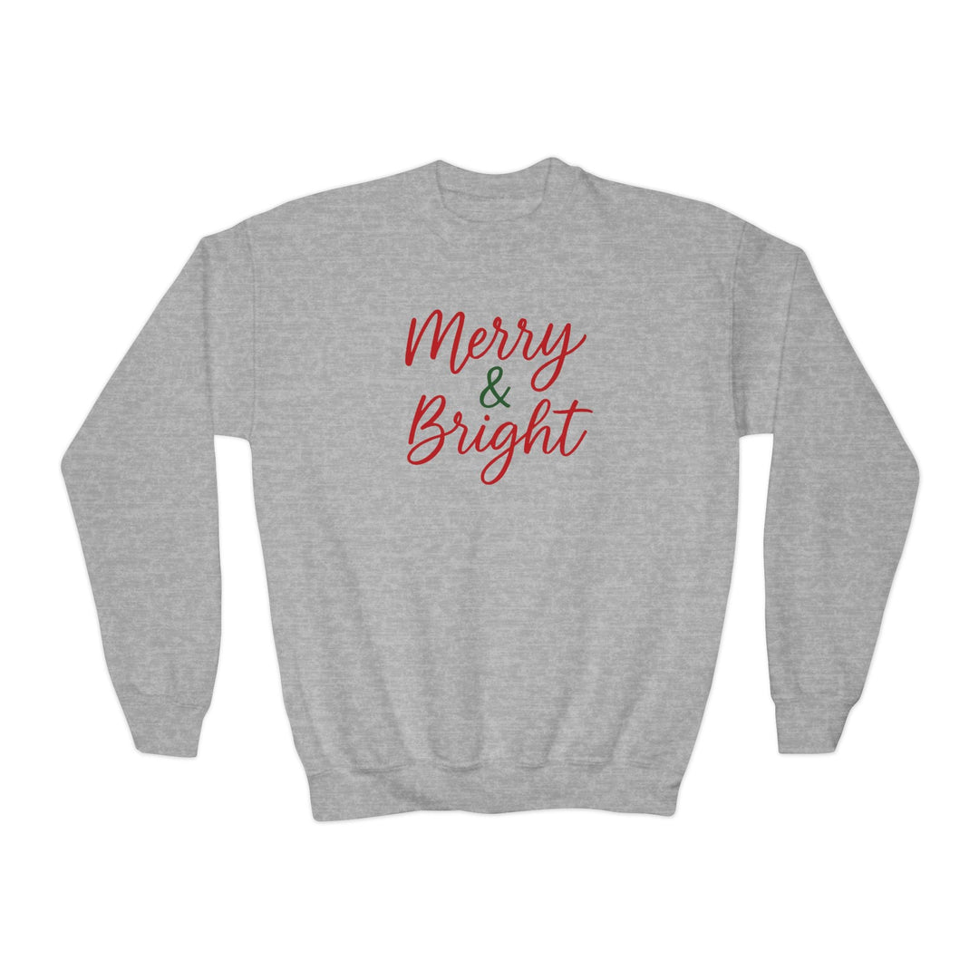 Merry & Bright Kids Sweatshirt - Jolly Co Creations