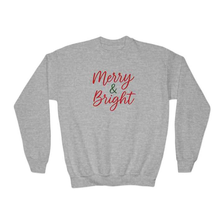 Merry & Bright Kids Sweatshirt - Jolly Co Creations