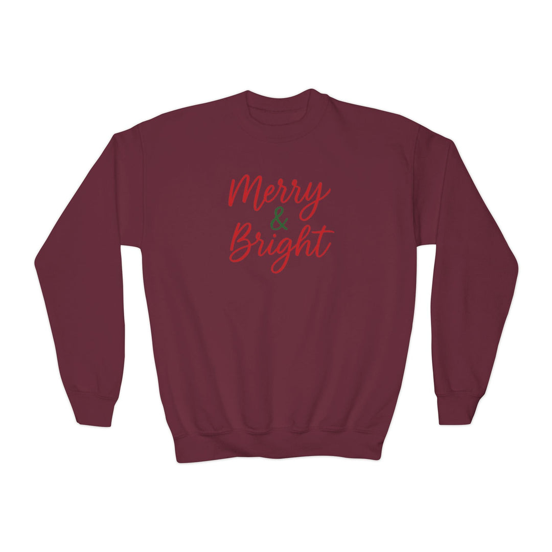 Merry & Bright Kids Sweatshirt - Jolly Co Creations
