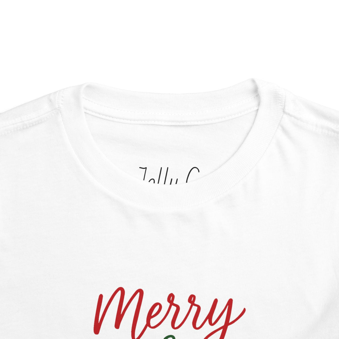 Merry & Bright Toddler Short Sleeve Tee - Jolly Co Creations