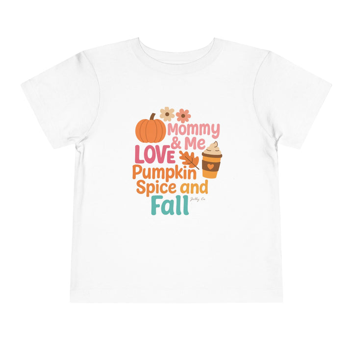 Mommy & Me Pumpkin Spice Toddler Tee - Jolly Co Creations