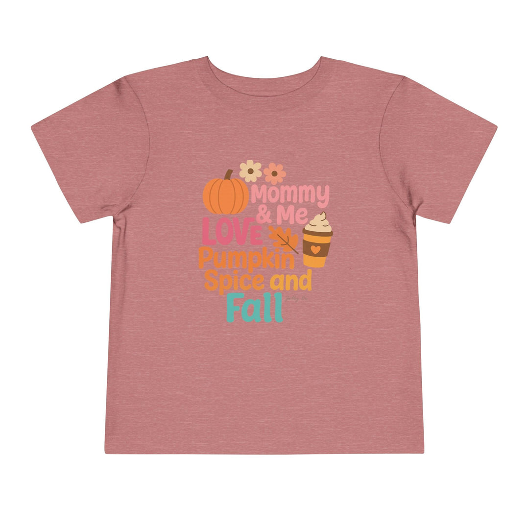 Mommy & Me Pumpkin Spice Toddler Tee - Jolly Co Creations