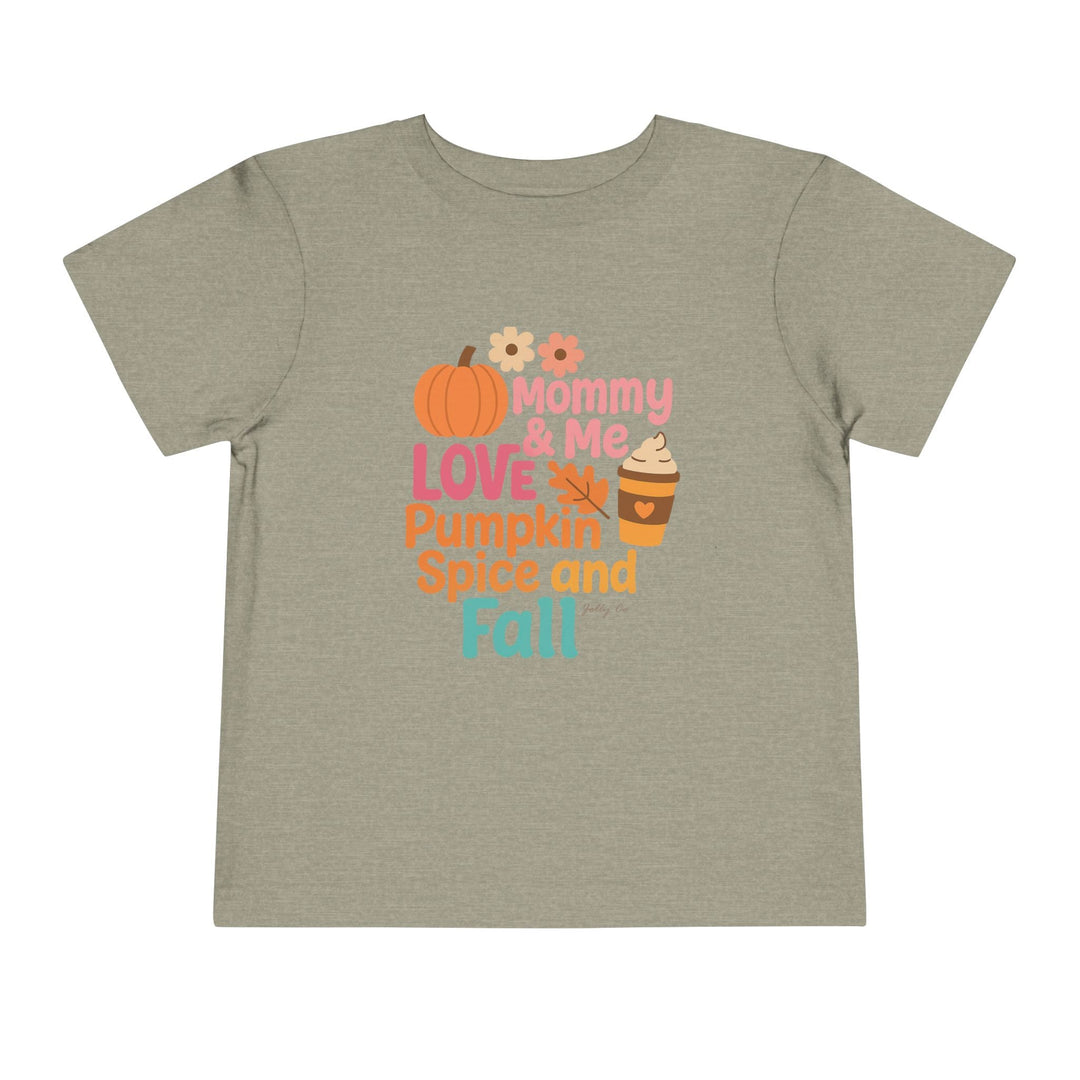 Mommy & Me Pumpkin Spice Toddler Tee - Jolly Co Creations