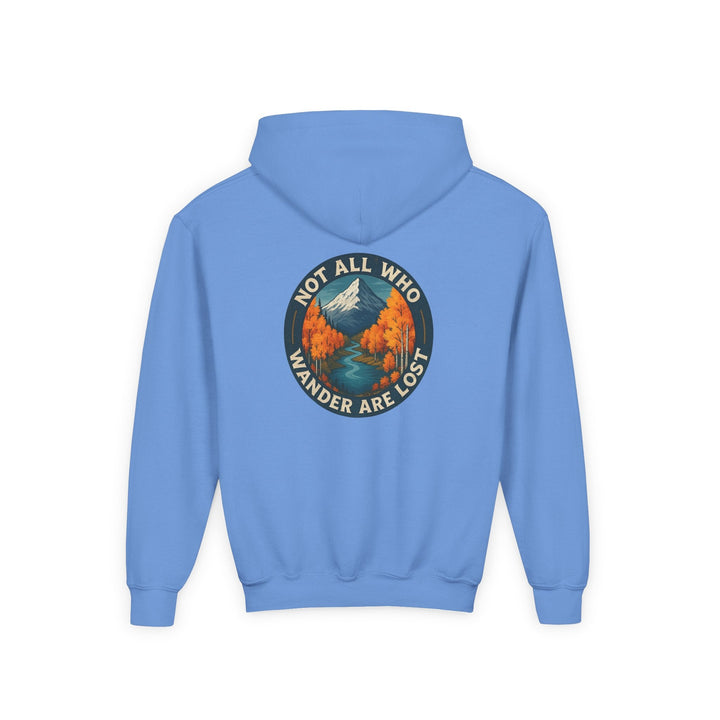 Not all Who Wander are Lost Kids Hoodie - Jolly Co Creations72976095
