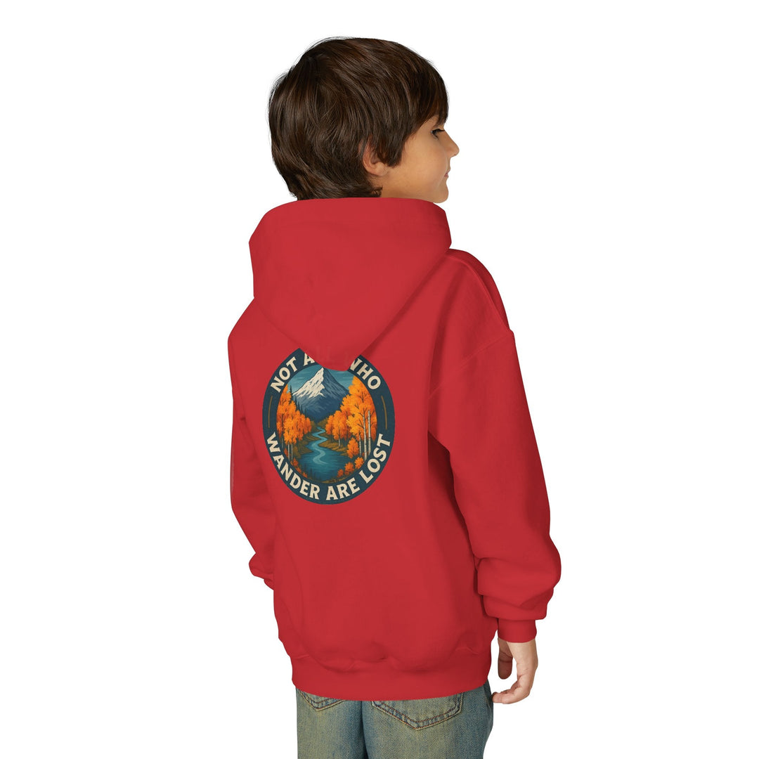 Not all Who Wander are Lost Kids Hoodie - Jolly Co Creations72976095