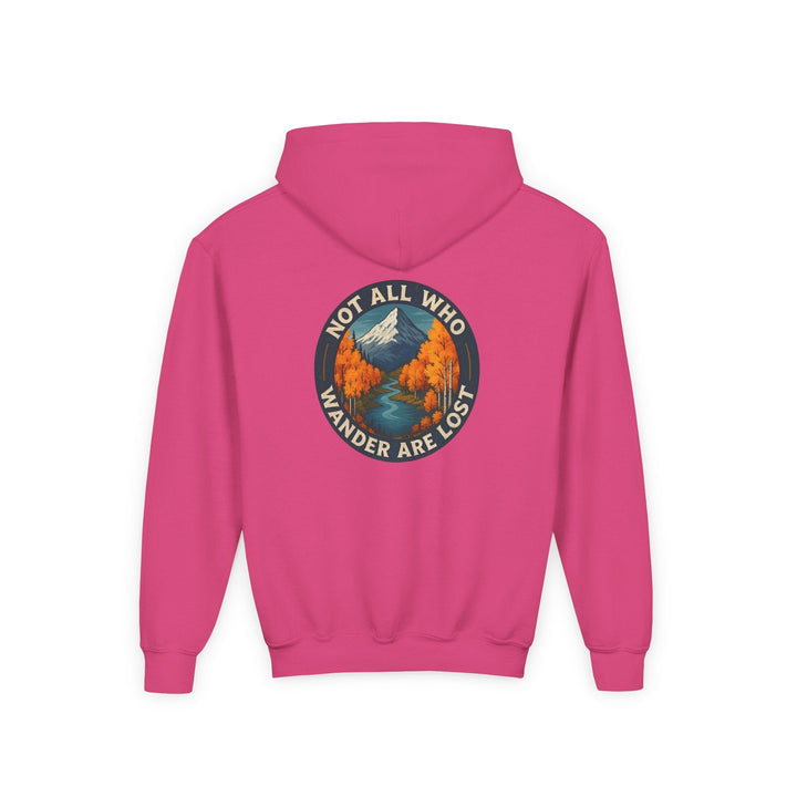 Not all Who Wander are Lost Kids Hoodie - Jolly Co Creations72976095