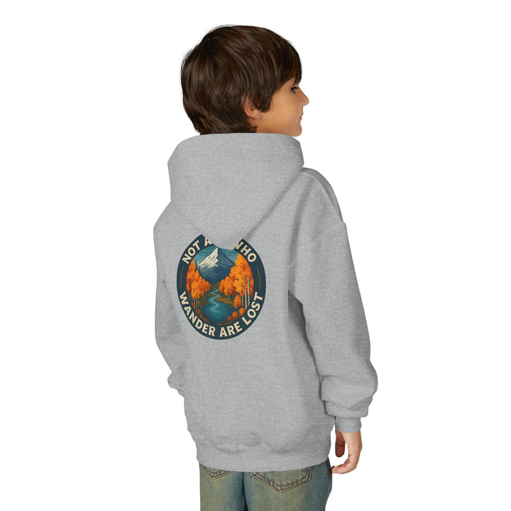 Not all Who Wander are Lost Kids Hoodie - Jolly Co Creations72976095
