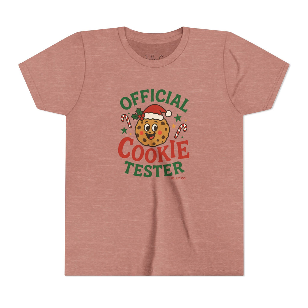 Official Cookie Tester Kids Short Sleeve Tee - Jolly Co Creations