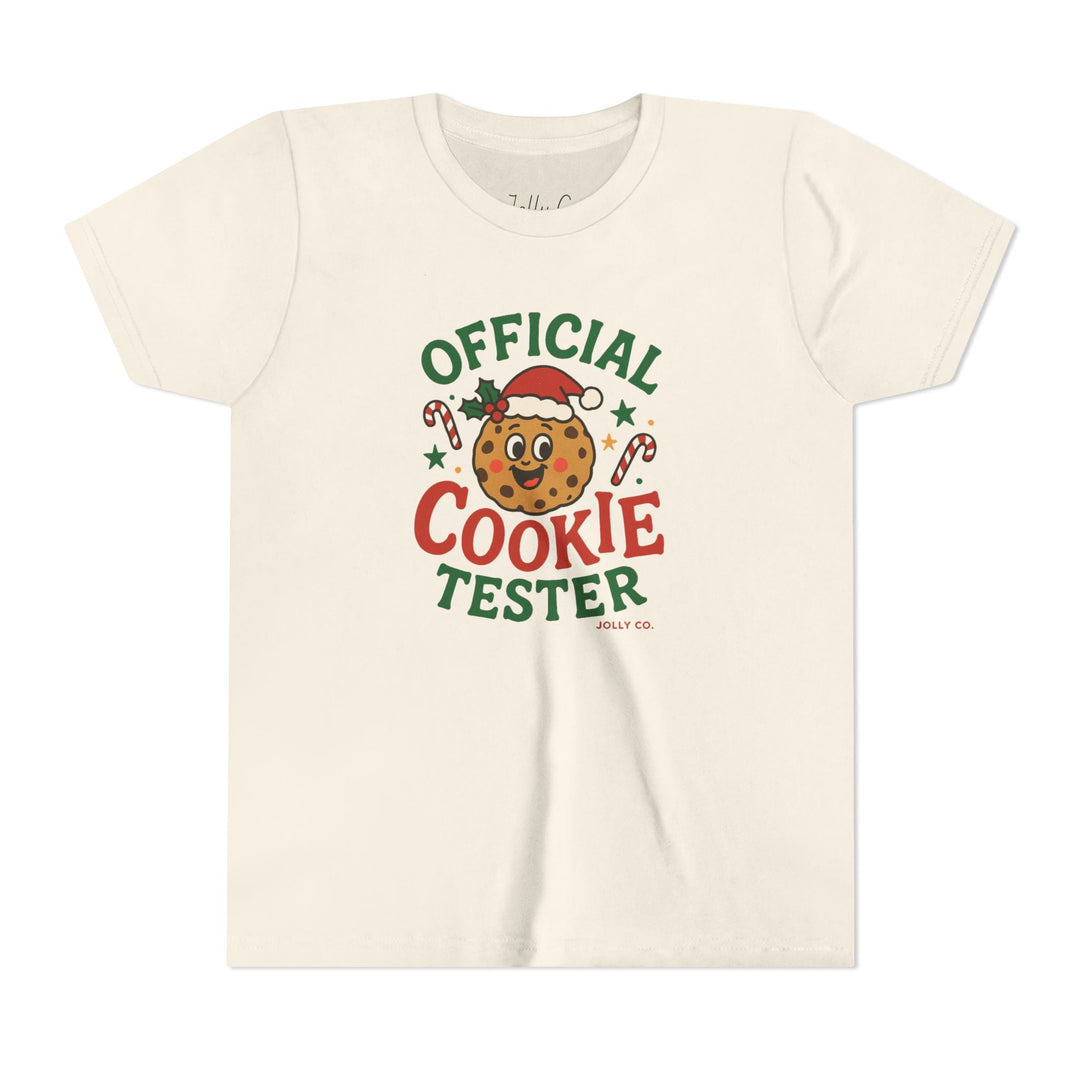 Official Cookie Tester Kids Short Sleeve Tee - Jolly Co Creations