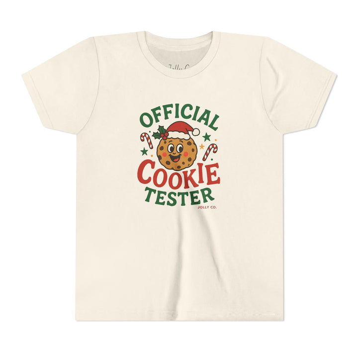 Official Cookie Tester Kids Short Sleeve Tee - Jolly Co Creations