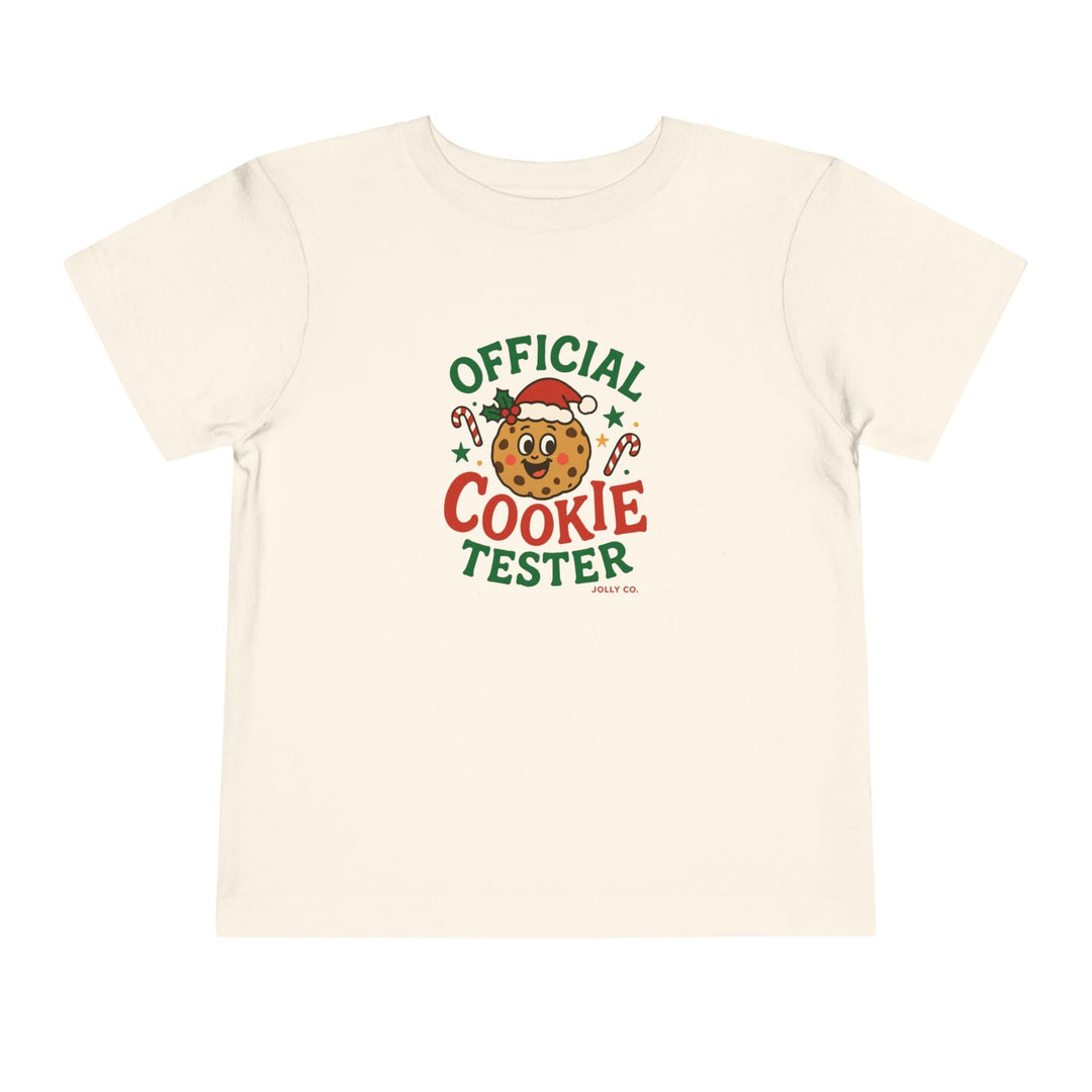 Official Cookie Tester Toddler Short Sleeve Tee - Jolly Co Creations