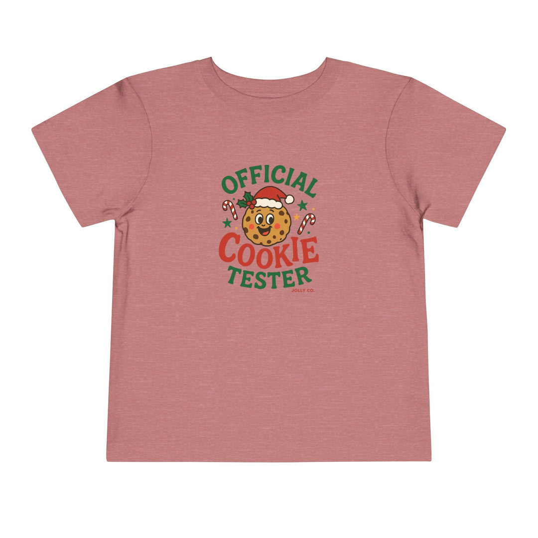 Official Cookie Tester Toddler Short Sleeve Tee - Jolly Co Creations
