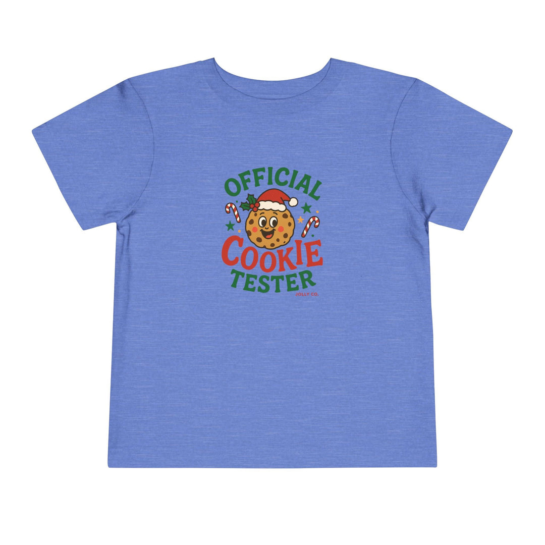 Official Cookie Tester Toddler Short Sleeve Tee - Jolly Co Creations