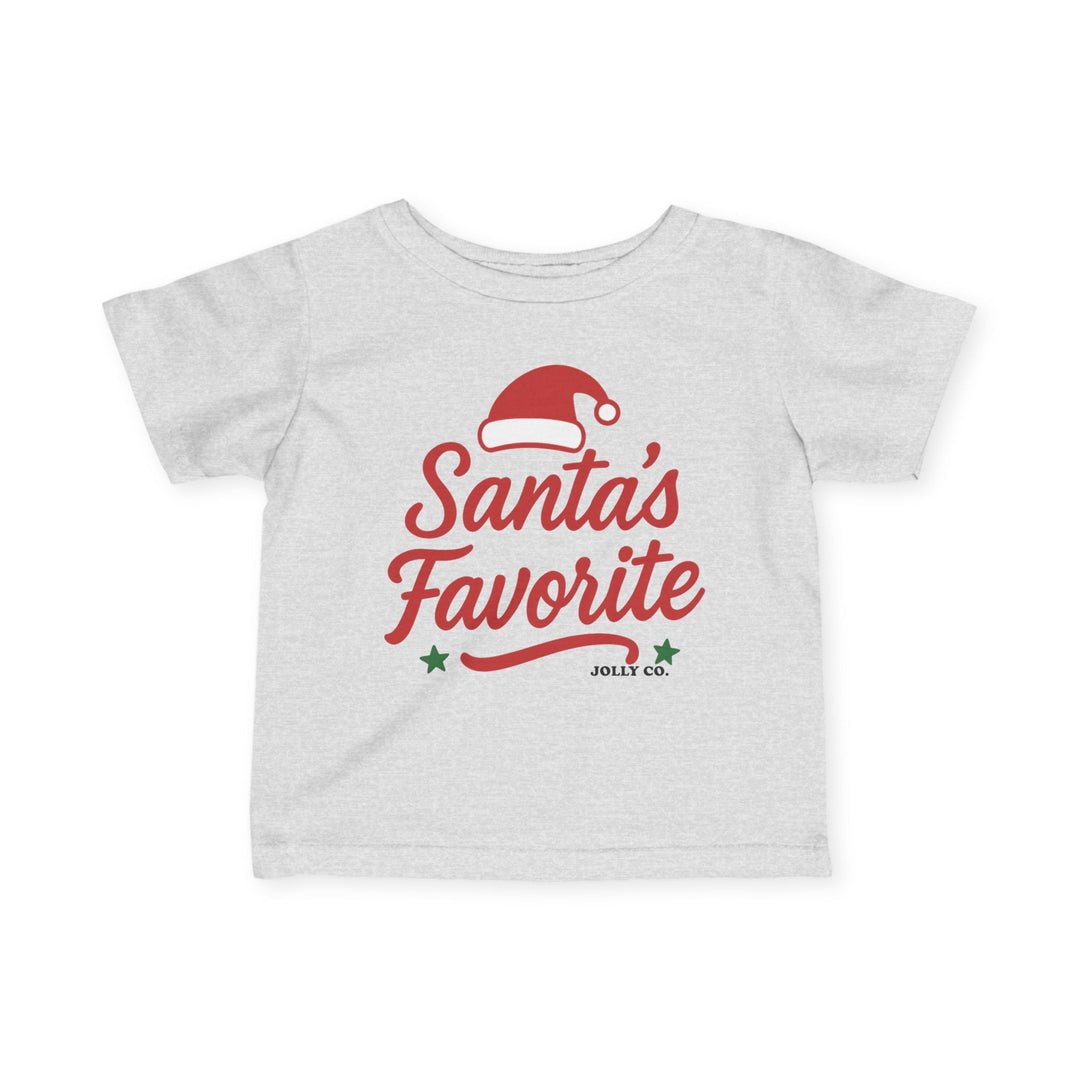 Santa's Favorite Baby Short Sleeve Tee - Jolly Co Creations