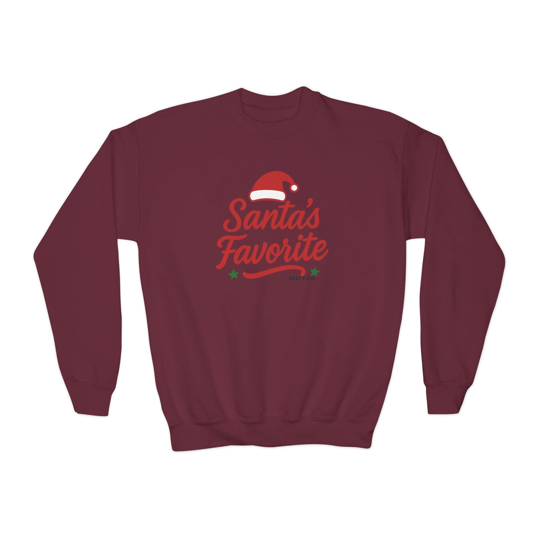 Santa's Favorite Kids Sweatshirt - Jolly Co Creations