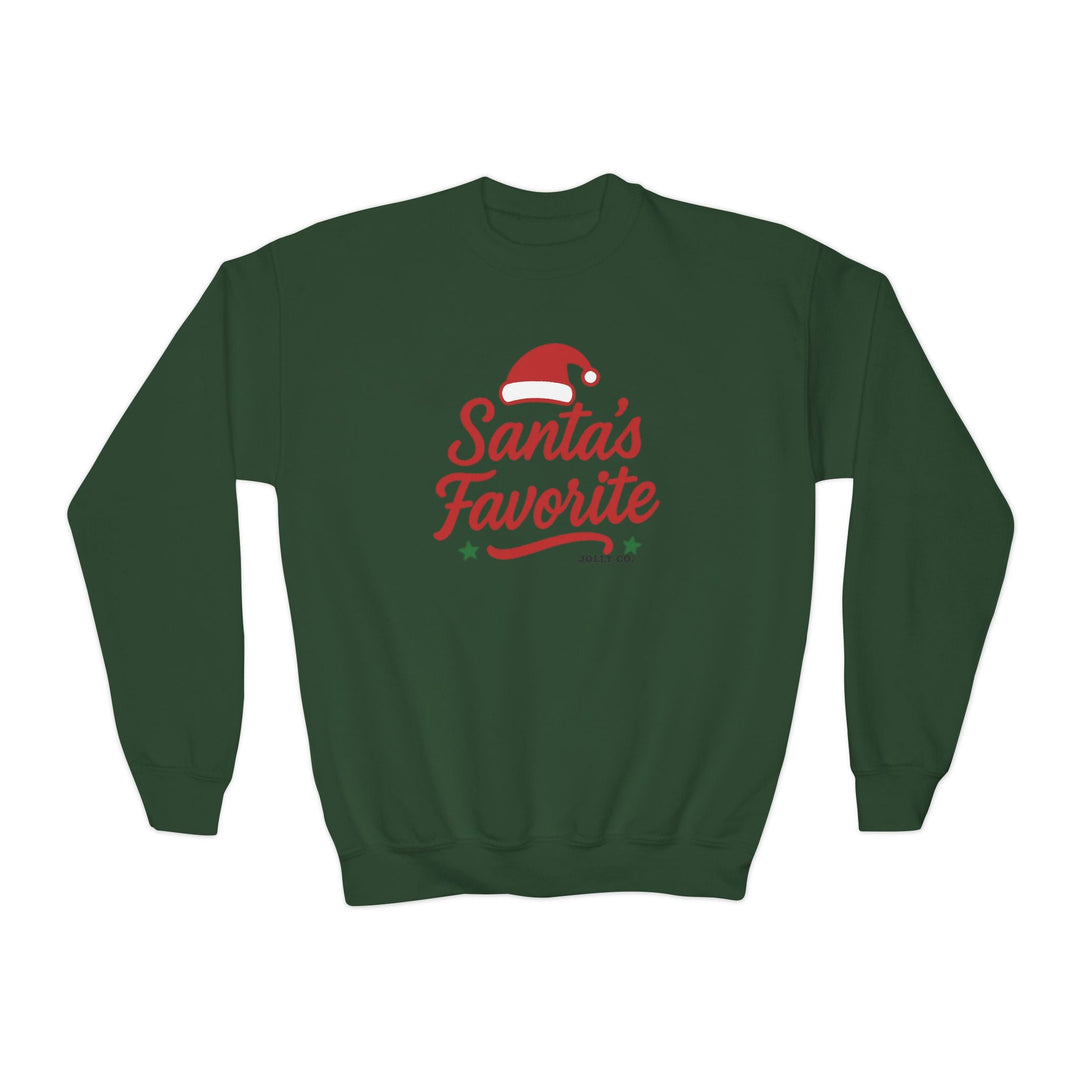 Santa's Favorite Kids Sweatshirt - Jolly Co Creations