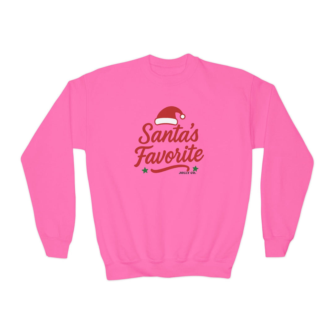 Santa's Favorite Kids Sweatshirt - Jolly Co Creations