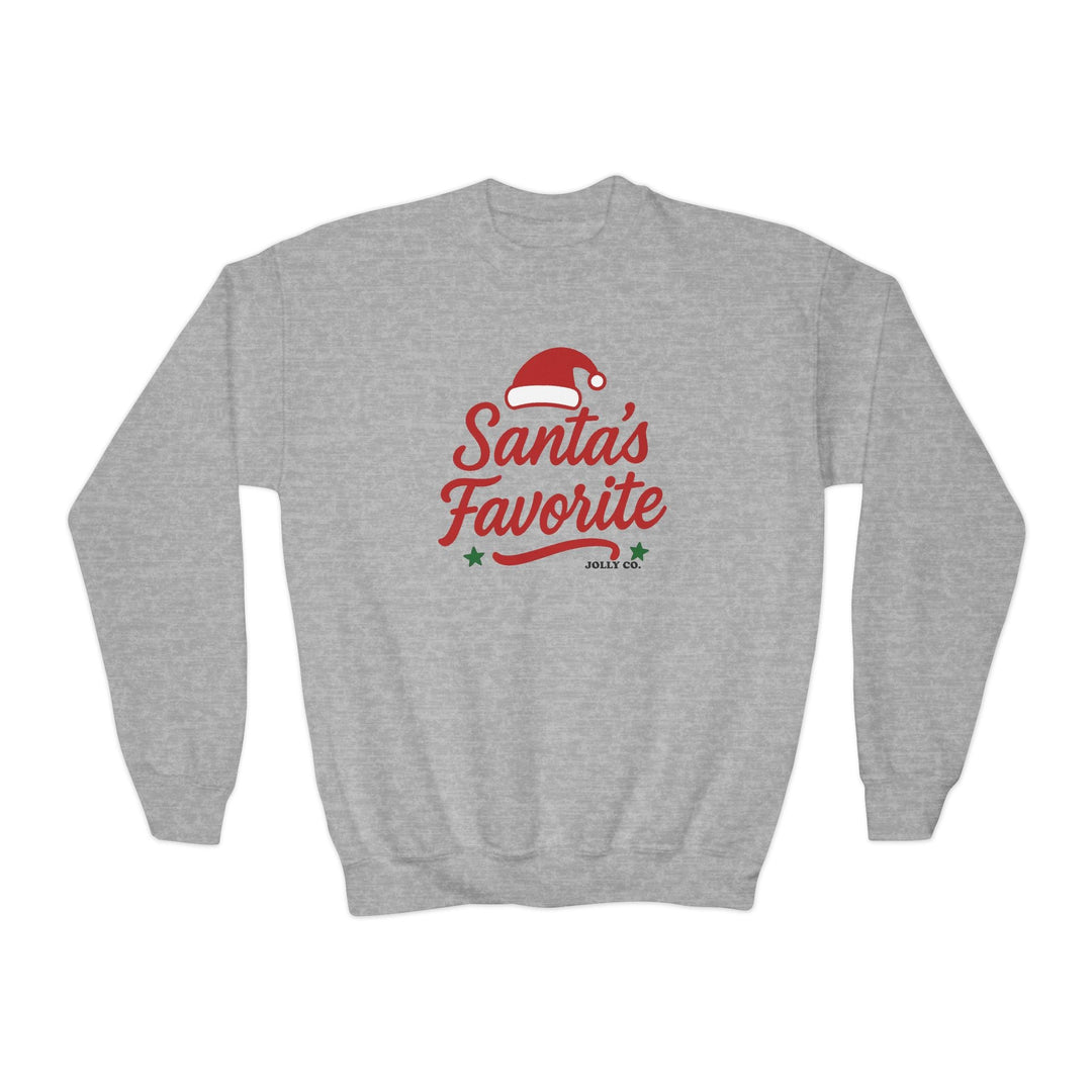 Santa's Favorite Kids Sweatshirt - Jolly Co Creations