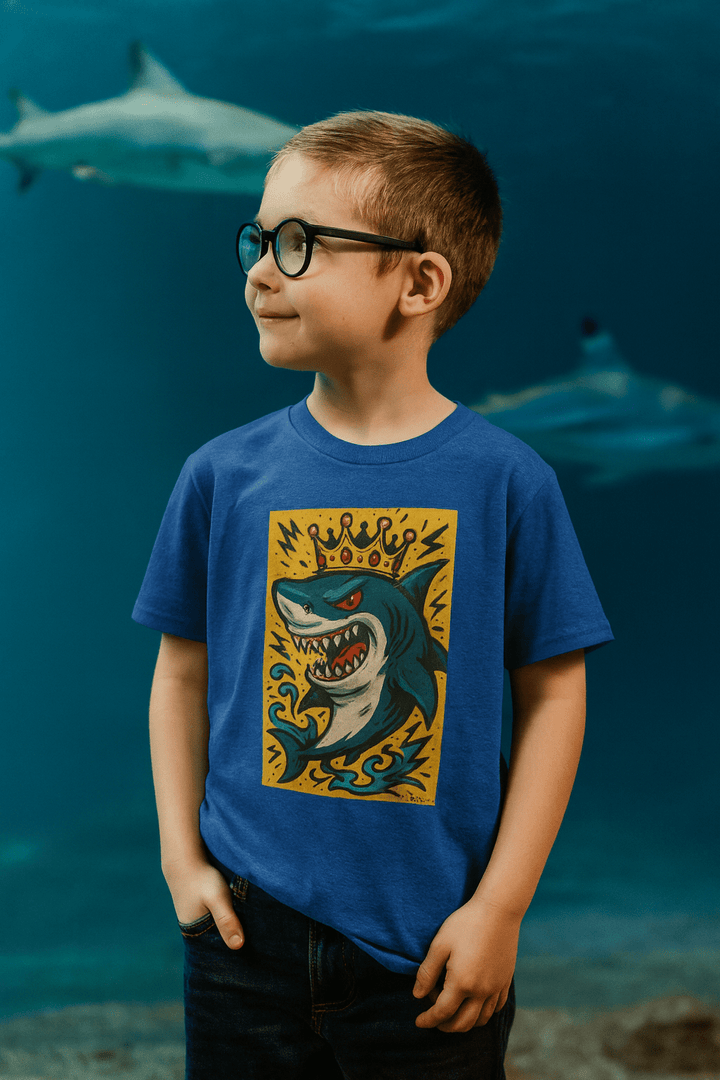 Shark Kids Short Sleeve Tee - Jolly Co Creations