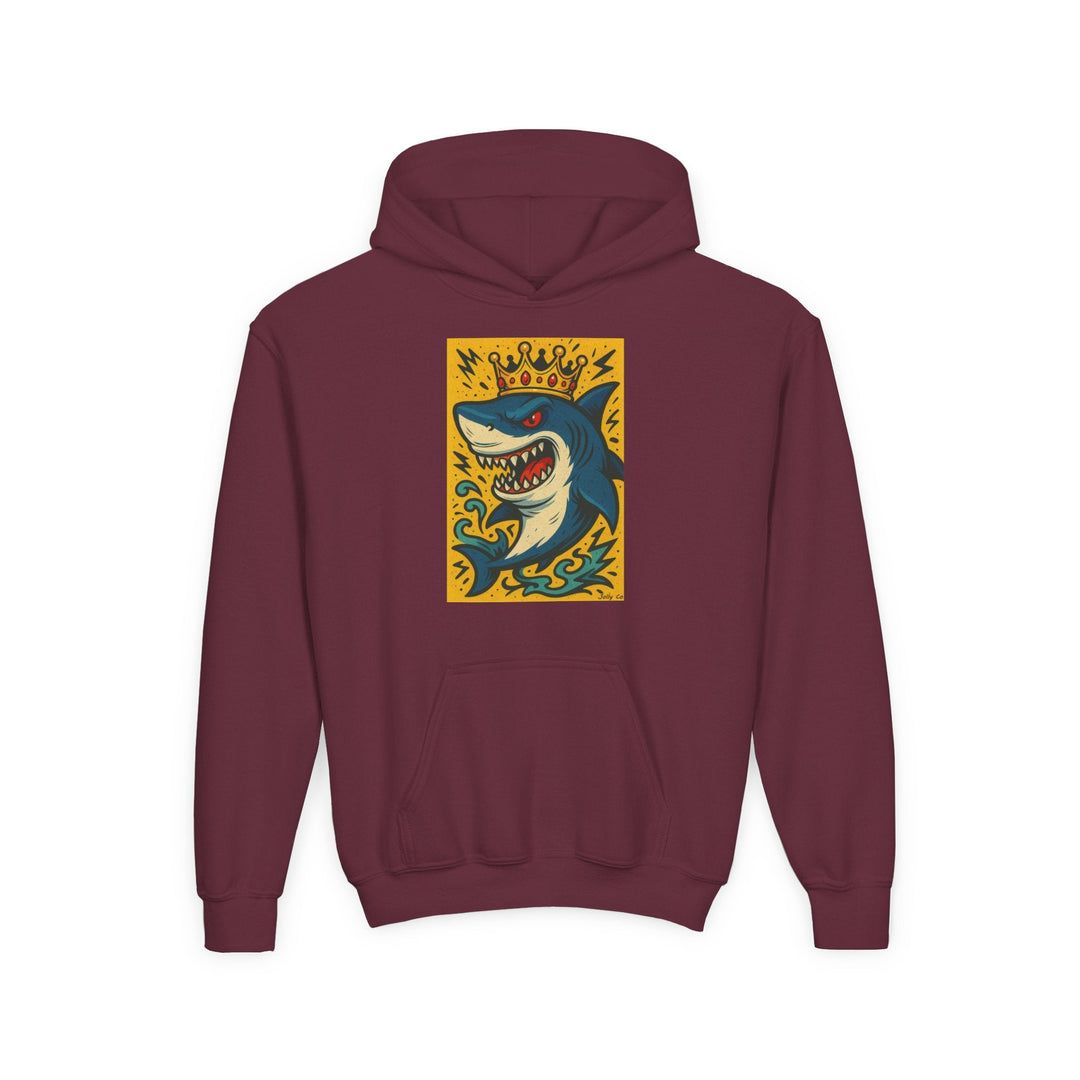 Shark King Kids Hoodie - Jolly Co Creations52041951