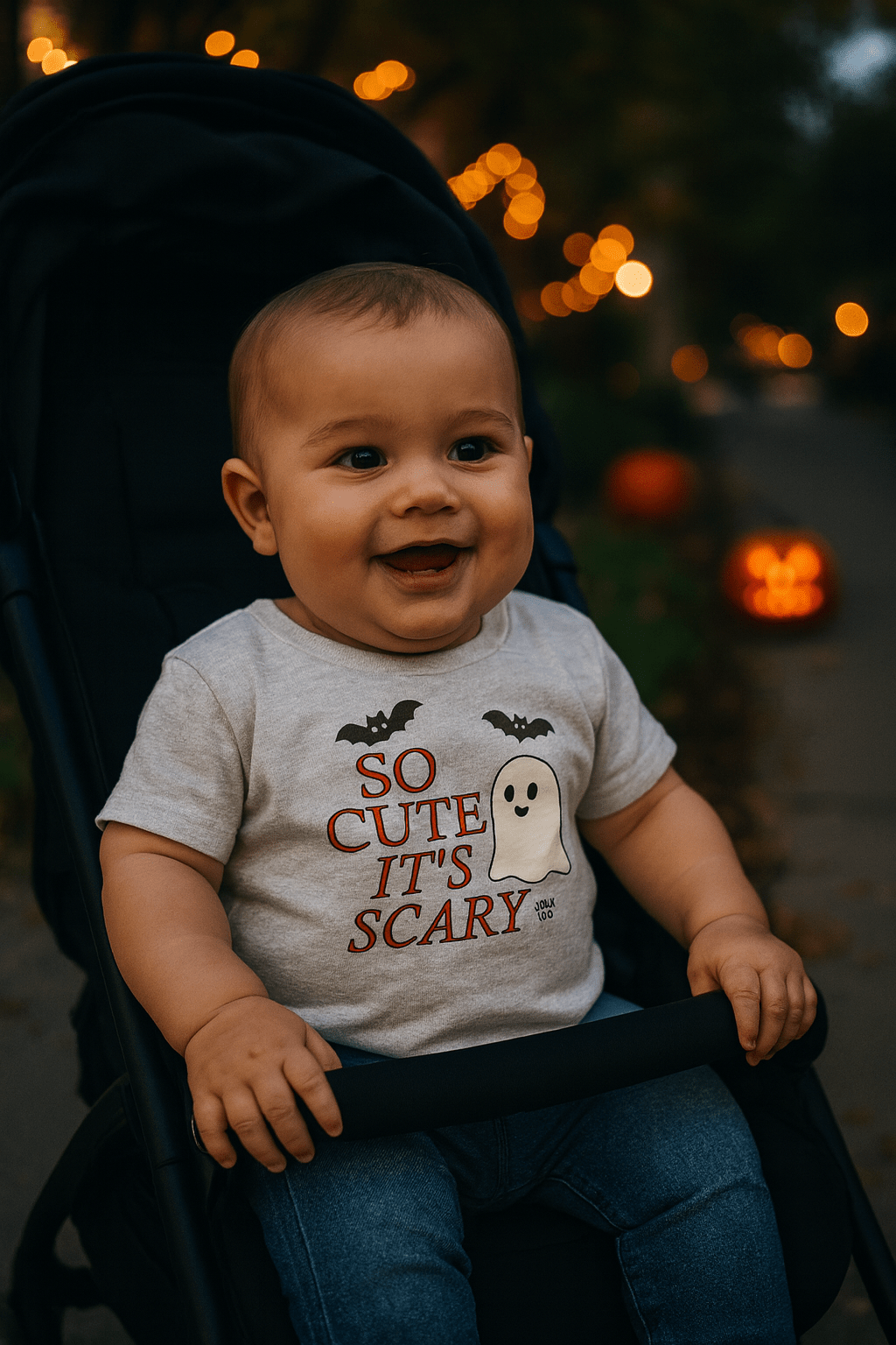 So Cute It's Scary Baby Short Sleeve Tee - Jolly Co Creations