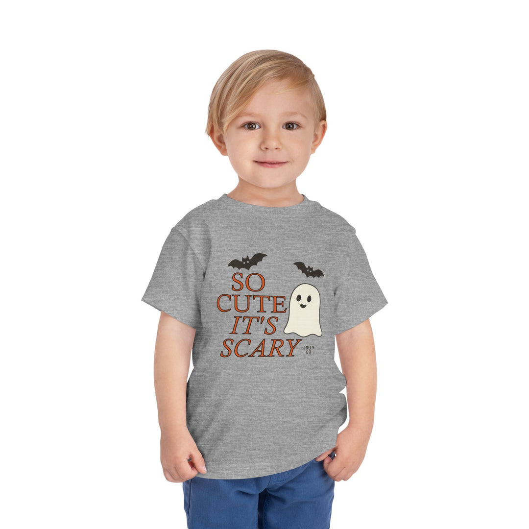 So Cute It's Scary Toddler Short Sleeve Tee - Jolly Co Creations