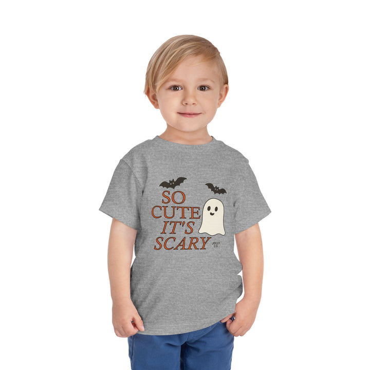 So Cute It's Scary Toddler Short Sleeve Tee - Jolly Co Creations